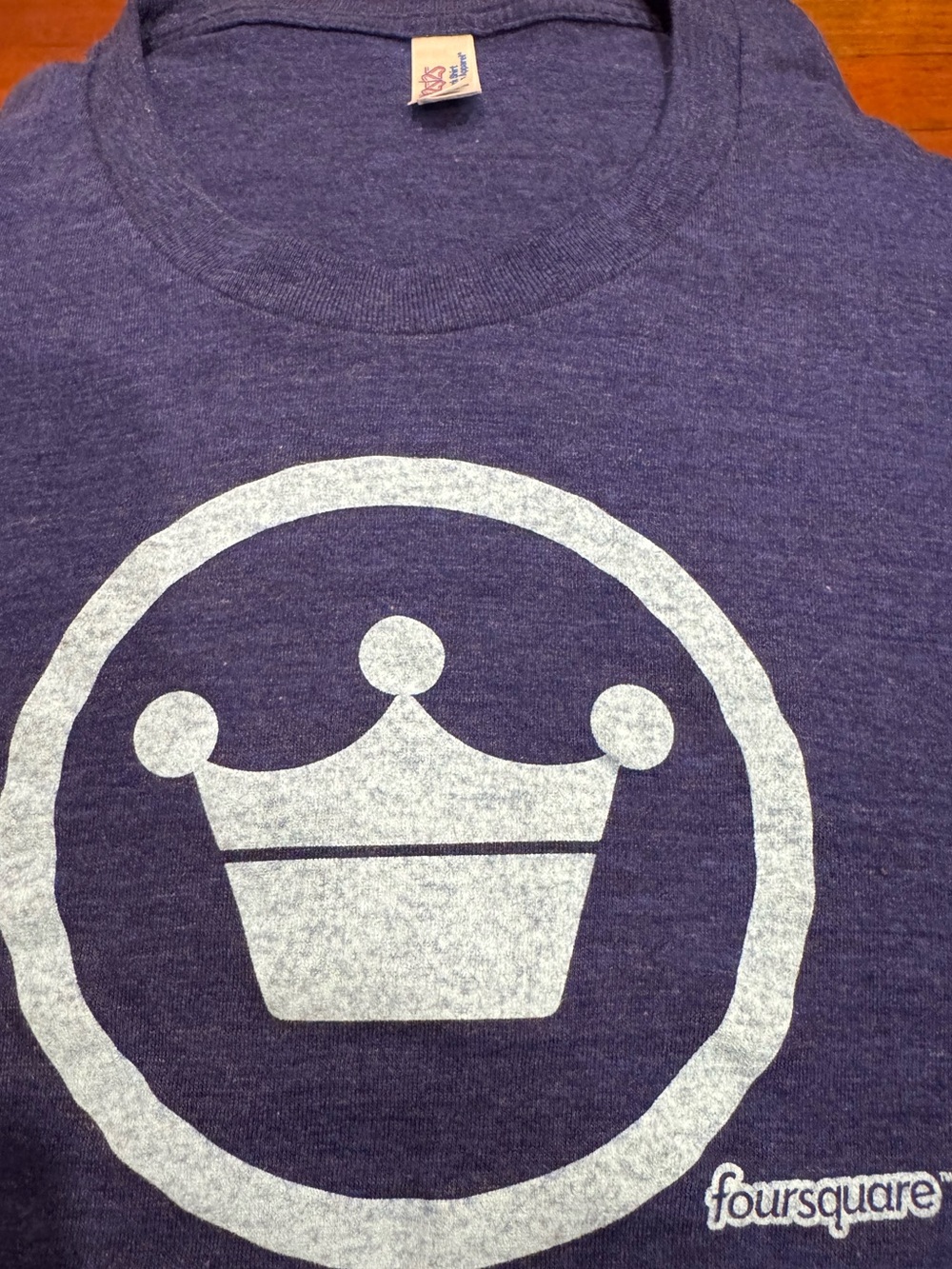 NEW! Rare Foursquare launch “I’m the Mayor” tee. Limited Edition. Small